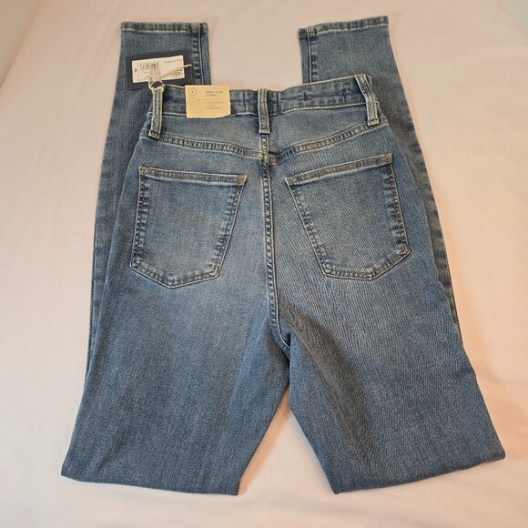 UNIVERSAL THREADS Women's High Rise Skinny Jeans Sz: 4 Light Wash - Picture 2 of 6
